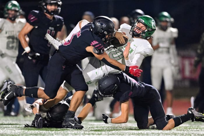 West Linn Tualatin football Oregon October 7 2022 Leon Neuschwander 47